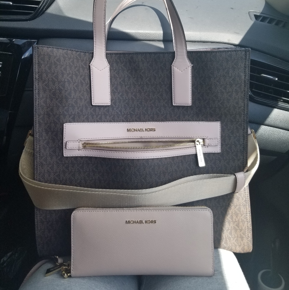 Michael Kors purse and wallet